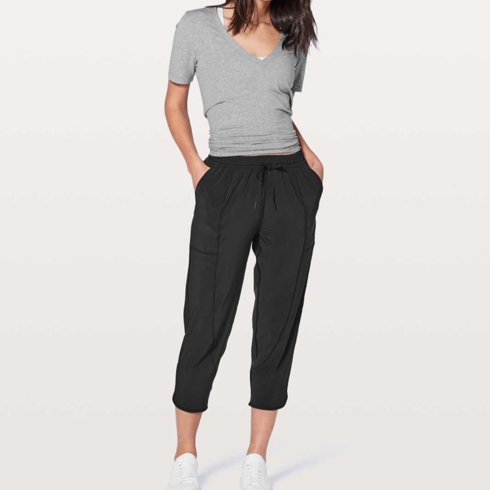 Lululemon Final Play Crop *23" Black Size 2